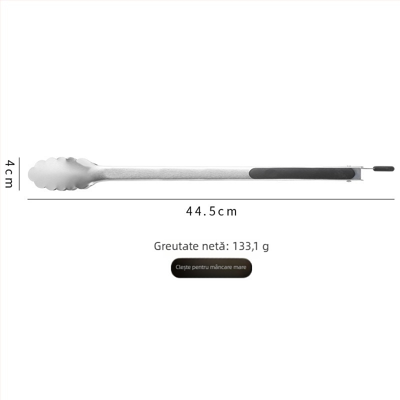 Clip pentru alimente din oțel inoxidabil 430, multifuncțional, antiderapant, rezistență la temperaturi înalte, atracție magnetică