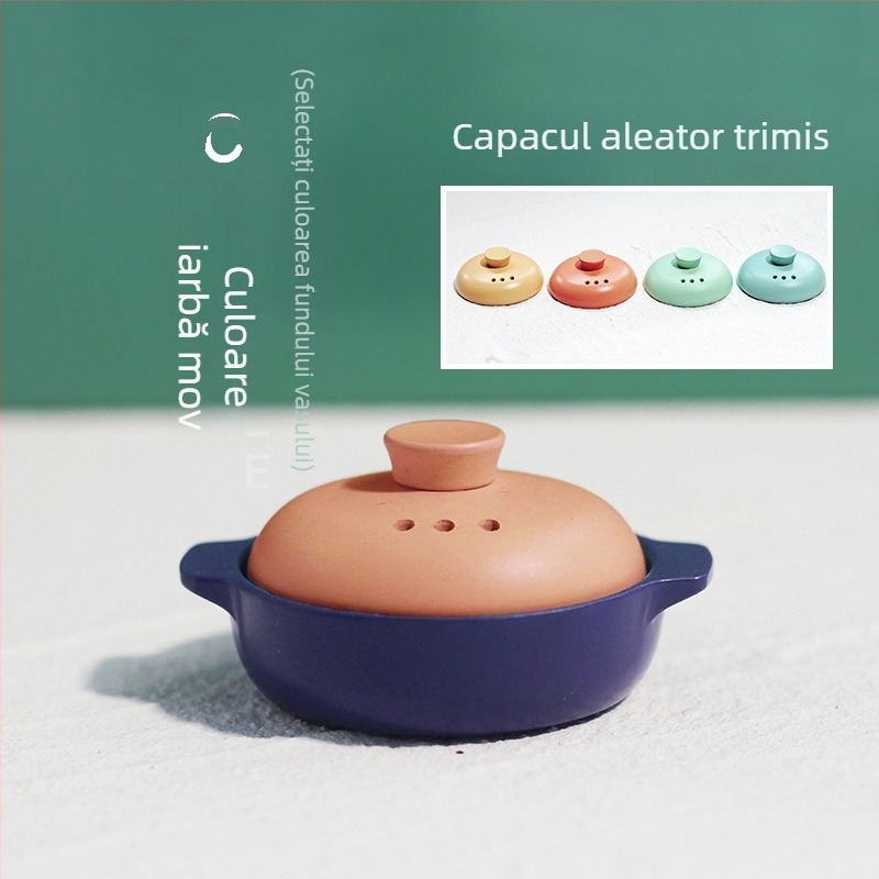 Set de oale miniaturale pentru casă de păpuși - aliaj, model D560, set de 3 piese