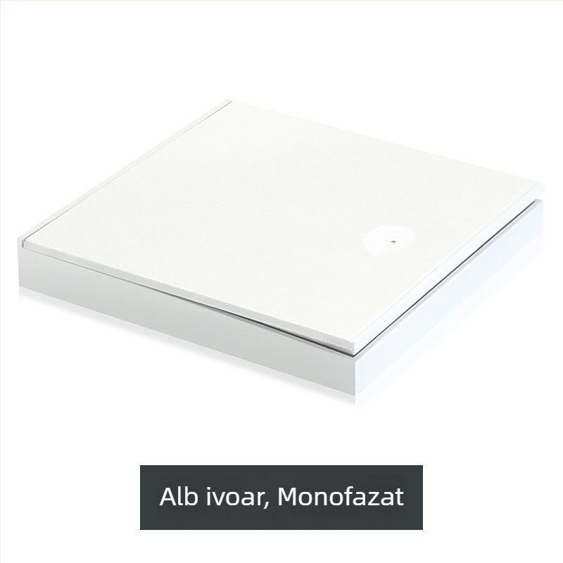 RF433 Panou de perete wireless, tip 86, cu telecomandă, 65 g, -40°C până la +70°C, potrivit pentru aspiratoare casnice