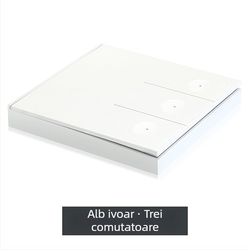 RF433 Panou de perete wireless, tip 86, cu telecomandă, 65 g, -40°C până la +70°C, potrivit pentru aspiratoare casnice
