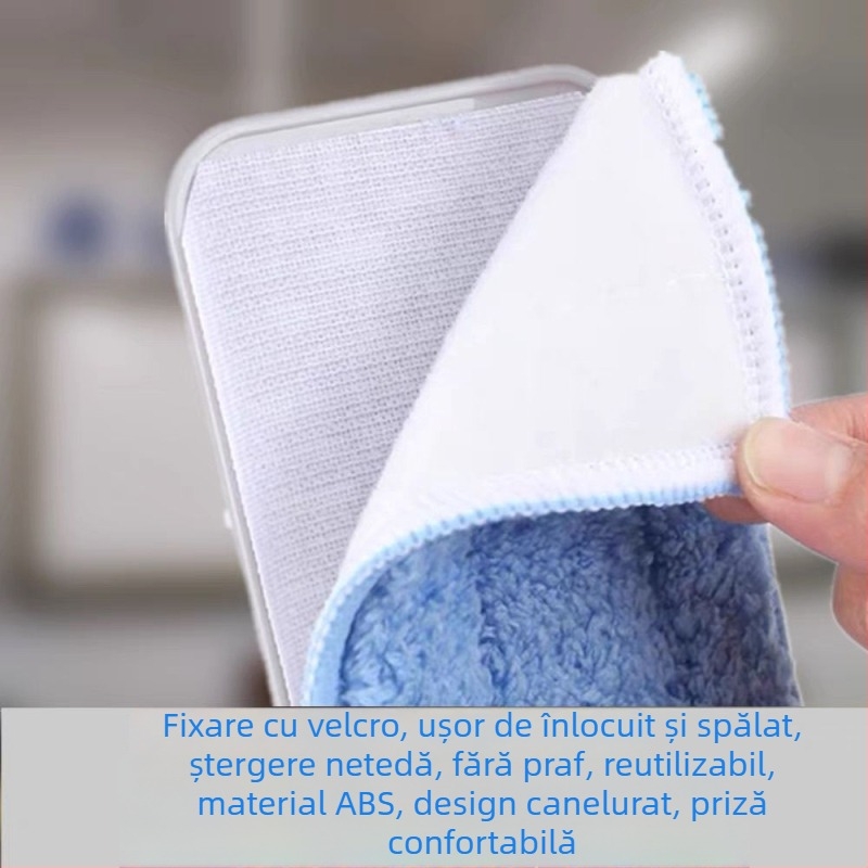 Radieră pentru tablă din flanel, lavabilă și demontabilă; curățător pentru cariocile pe tablă albă