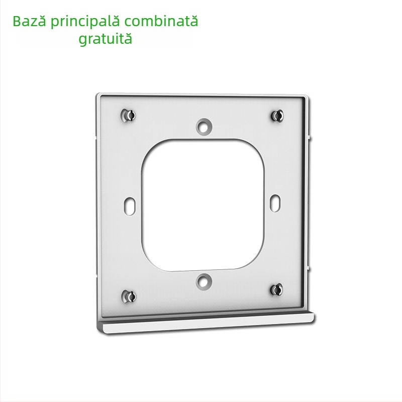 Intrerupător wireless de control de la distanță cu panou mare fără ramă, CE certificat, -20°C până la 45°C, Connect smart