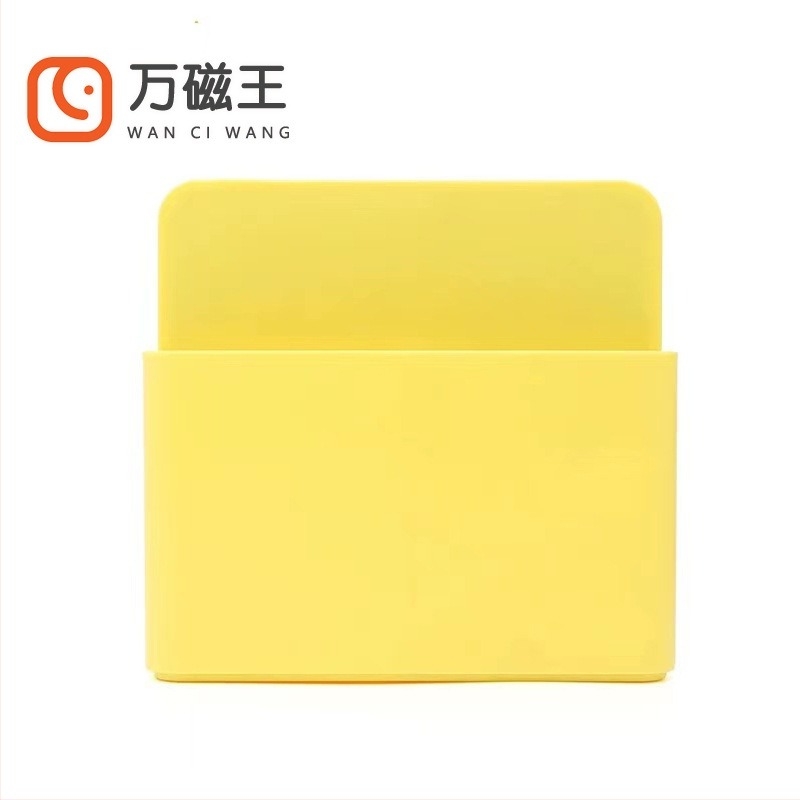 Suport magnetic pentru pixuri - depozitare pentru carioci pentru tablă albă și tablă neagră, montat pe perete, Model wcw-008, din plastic