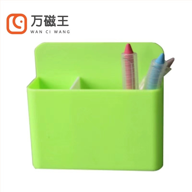 Suport magnetic pentru pixuri - depozitare pentru carioci pentru tablă albă și tablă neagră, montat pe perete, Model wcw-008, din plastic