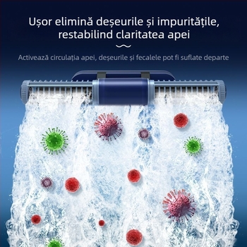 SQG Pompa de circulație pentru acvariu — extrem de silențioasă, frecvență variabilă, submersibil, generator de valuri cu flux transversal