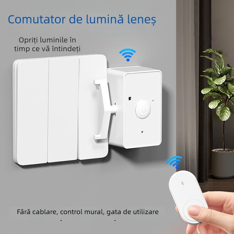 Qida Comutator Wireless cu Telecomandă pentru Cămin/Locuință – IR, 0–40°C