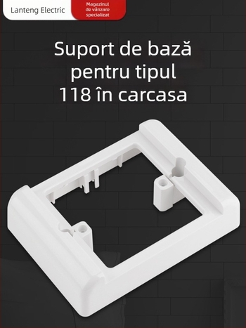 Comutator wireless cu control dual pentru lumina de lângă pat, panou autoadeziv, 220V