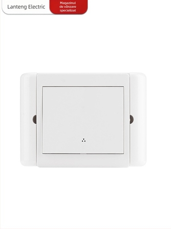 Comutator wireless cu control dual pentru lumina de lângă pat, panou autoadeziv, 220V