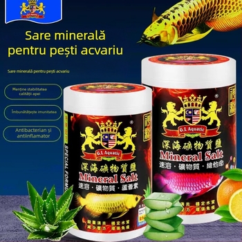 Golden Lion Sare de mare pentru acvariu – Sare minerală pentru pești ornamentali, echipament pentru acvariu