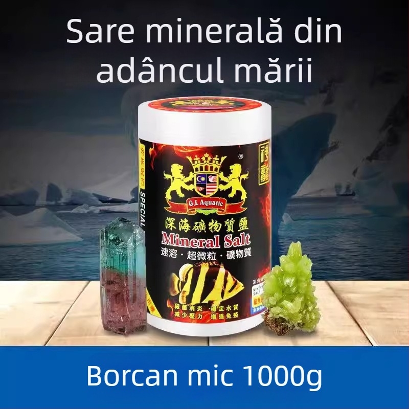 Golden Lion Sare de mare pentru acvariu – Sare minerală pentru pești ornamentali, echipament pentru acvariu