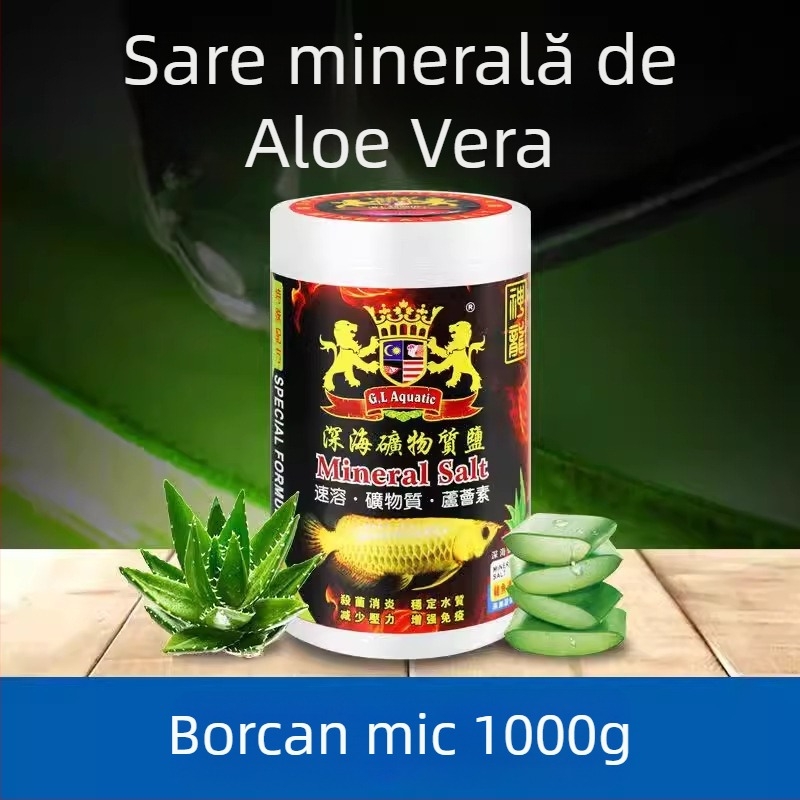 Golden Lion Sare de mare pentru acvariu – Sare minerală pentru pești ornamentali, echipament pentru acvariu