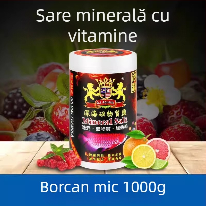 Golden Lion Sare de mare pentru acvariu – Sare minerală pentru pești ornamentali, echipament pentru acvariu