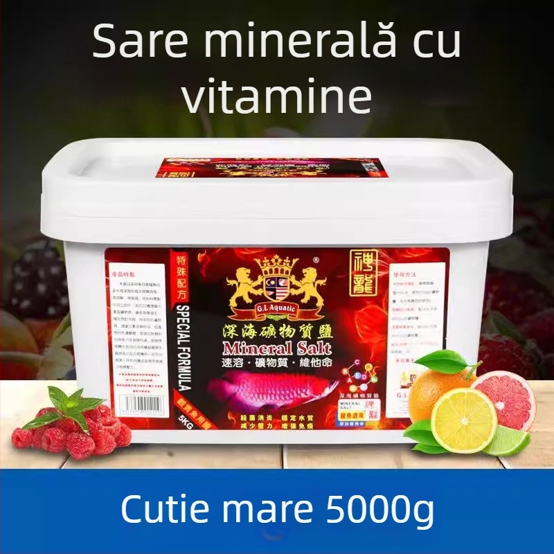 Golden Lion Sare de mare pentru acvariu – Sare minerală pentru pești ornamentali, echipament pentru acvariu
