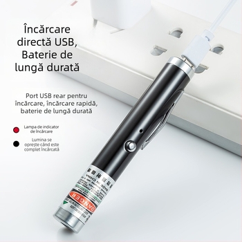 Lumină laser din oțel inoxidabil, rază lungă, mai multe moduri, portabil