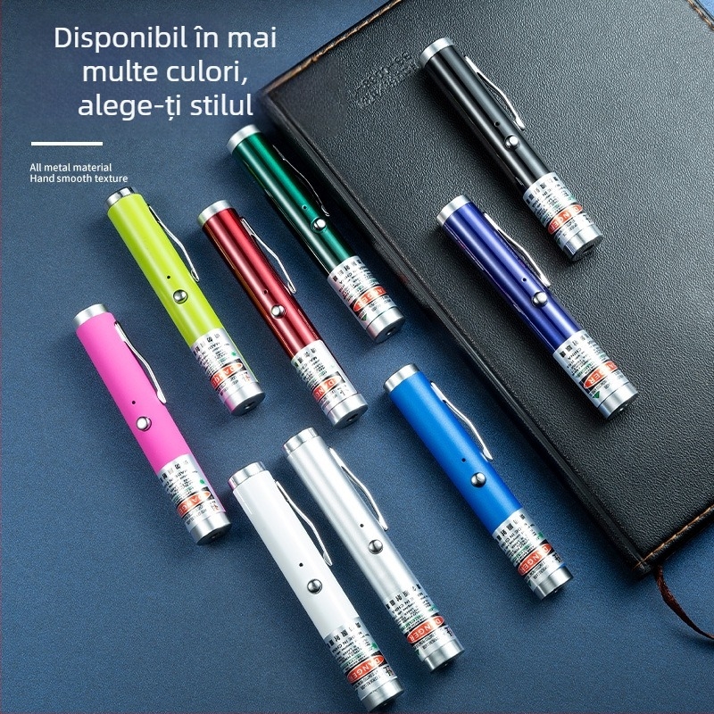 Lumină laser din oțel inoxidabil, rază lungă, mai multe moduri, portabil