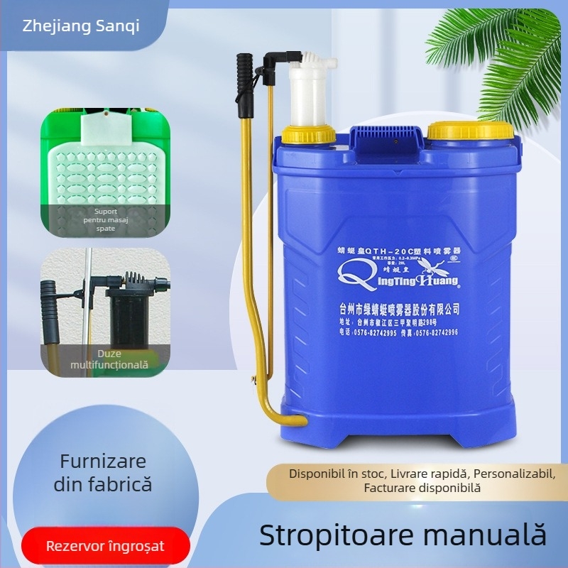 Stropitor Keda cu spate pentru livezi și grădină de legume – acționare manuală, presiune înaltă, protecția plantelor