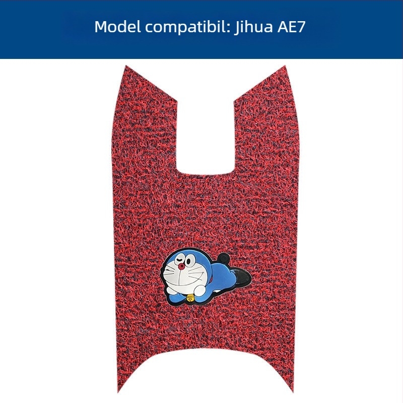 Padă de pedală pentru vehicul electric – pedală frontală, impermeabilă, anti-derapare, rezistentă la uzură, Silk Coil, finisaj Brushed