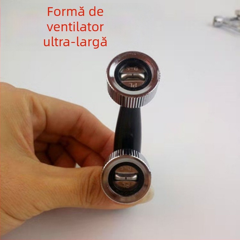 Duza de pulverizare în formă de pală, cu două capete, cu două orificii, presiune înaltă, ceață fină pentru atomizarea în agricultură