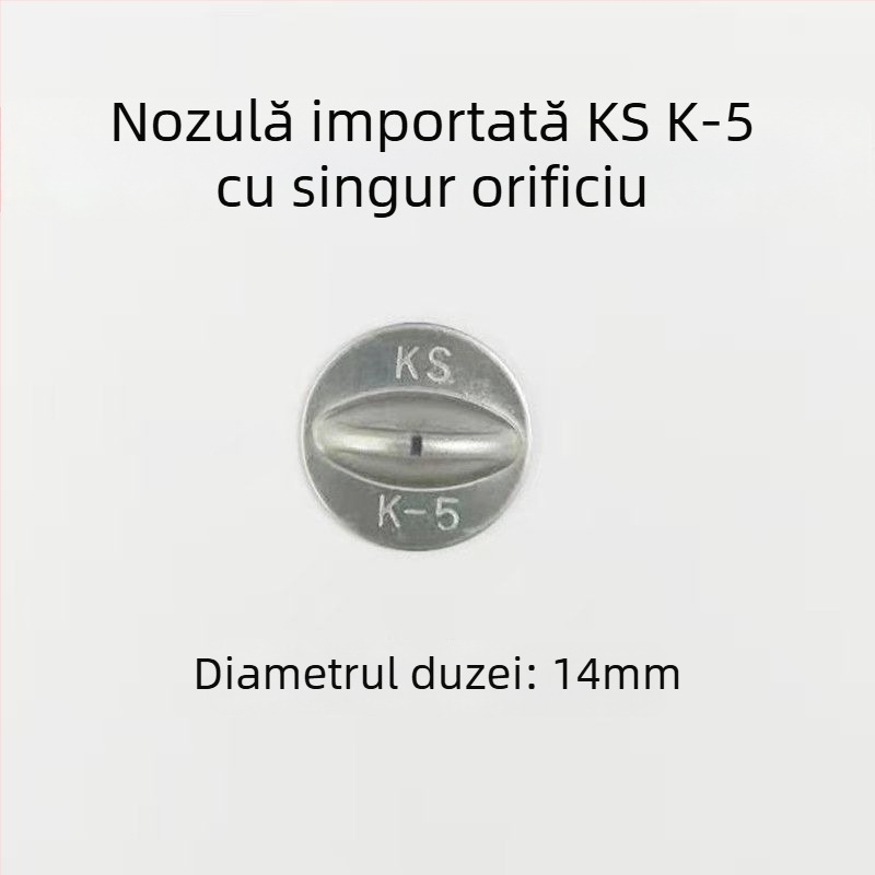 Duza de pulverizare în formă de pală, cu două capete, cu două orificii, presiune înaltă, ceață fină pentru atomizarea în agricultură