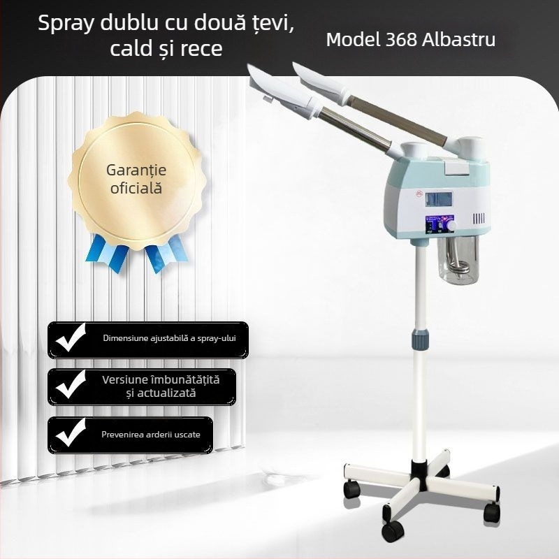 Taidong dispozitiv dual-tub pentru față cu abur cald și rece, 3 niveluri, ceață ≤10 s, fără baterie încorporată