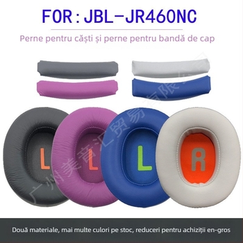 Husă din piele pentru căști JBL JR460NC — Jr460 headphone cover headband pad, piele sintetică, instalare ușoară, confort la purtare