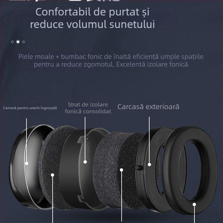 Protecție auditivă pentru somn, Dopuri de urechi anti-zgomot pentru camere în internat, Material: Floare de mătase, Specificații normale