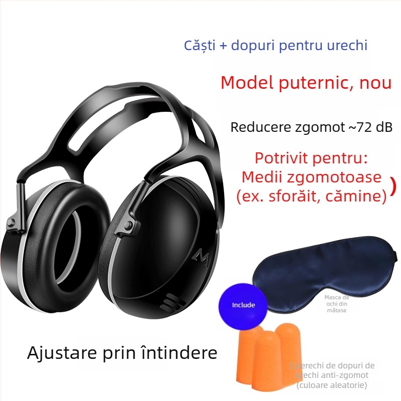 Protecție auditivă pentru somn, Dopuri de urechi anti-zgomot pentru camere în internat, Material: Floare de mătase, Specificații normale