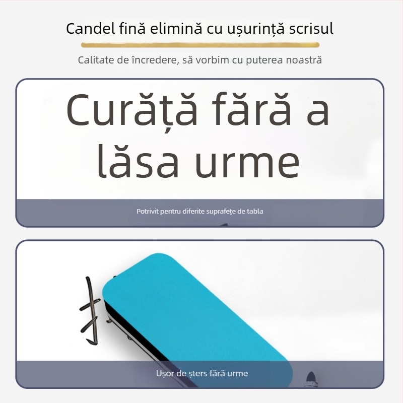 Radieră magnetică pentru tablă albă – perie de tablă pentru profesori