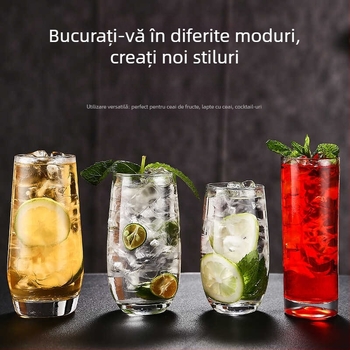 Colin Cup pahar de cocktail – Stil Nordic, sticlă, capacitate 301–400 ml, logo imprimat