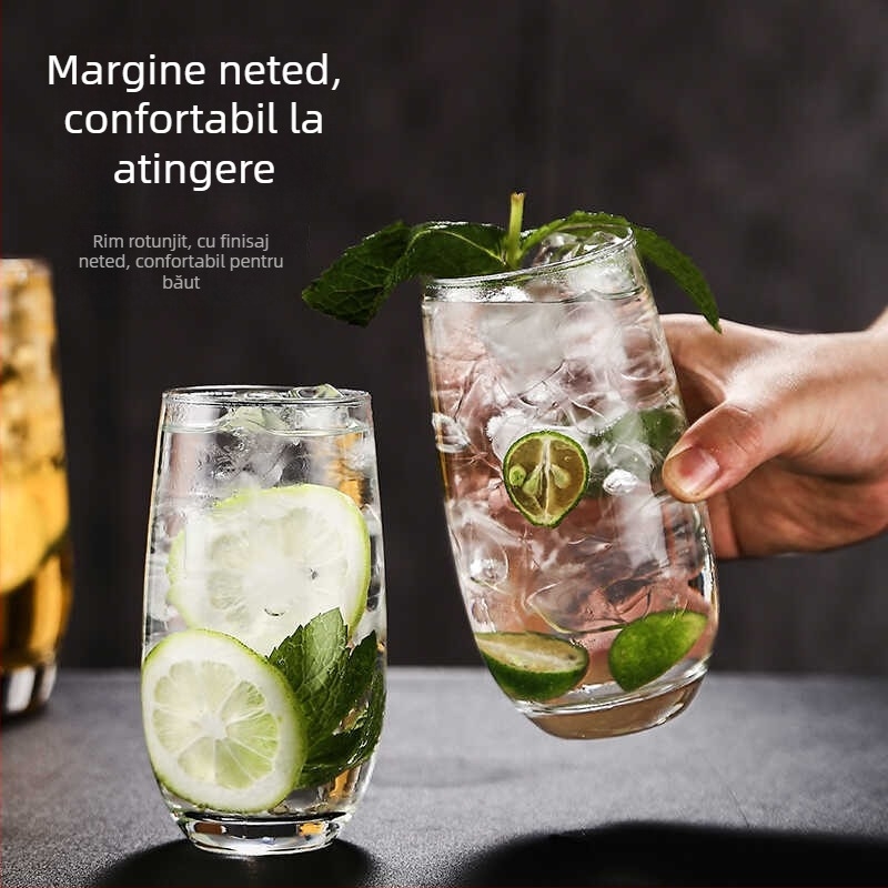 Colin Cup pahar de cocktail – Stil Nordic, sticlă, capacitate 301–400 ml, logo imprimat