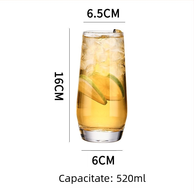 Colin Cup pahar de cocktail – Stil Nordic, sticlă, capacitate 301–400 ml, logo imprimat