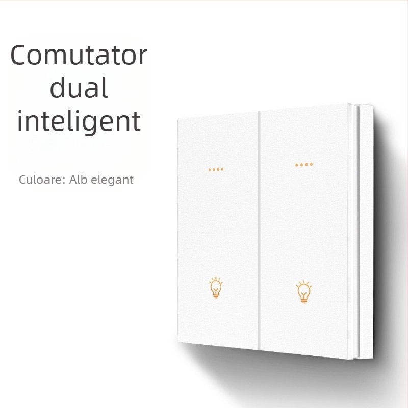 FRFOX întrerupător inteligent cu Bluetooth Mesh 2.0, control dual, 110-220V AC, 10A