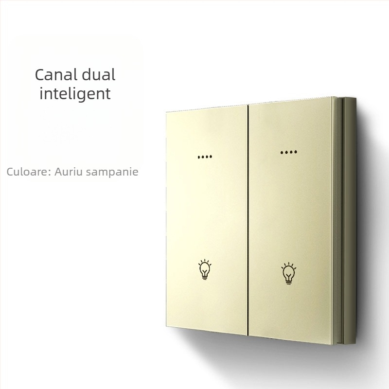 FRFOX întrerupător inteligent cu Bluetooth Mesh 2.0, control dual, 110-220V AC, 10A