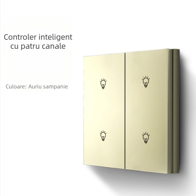 FRFOX întrerupător inteligent cu Bluetooth Mesh 2.0, control dual, 110-220V AC, 10A