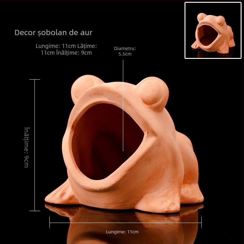 Vas ceramic pentru amenajare acvariu, casă de reproducere; material ceramic; categorie amenajare acvariu; funcție casă de reproducere; scop principal reproducerea peștilor