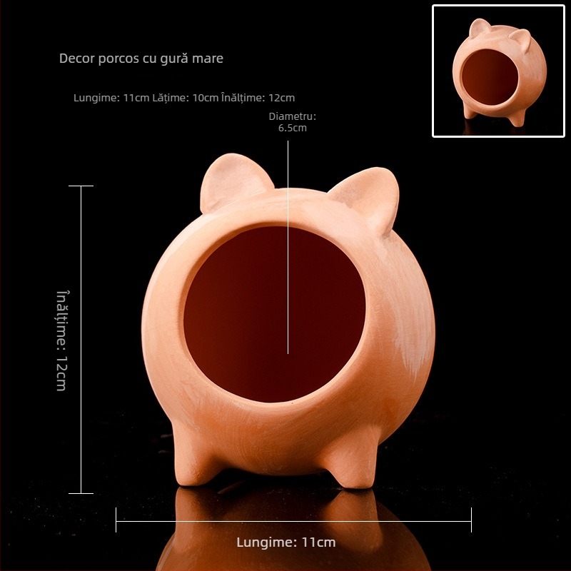 Vas ceramic pentru amenajare acvariu, casă de reproducere; material ceramic; categorie amenajare acvariu; funcție casă de reproducere; scop principal reproducerea peștilor