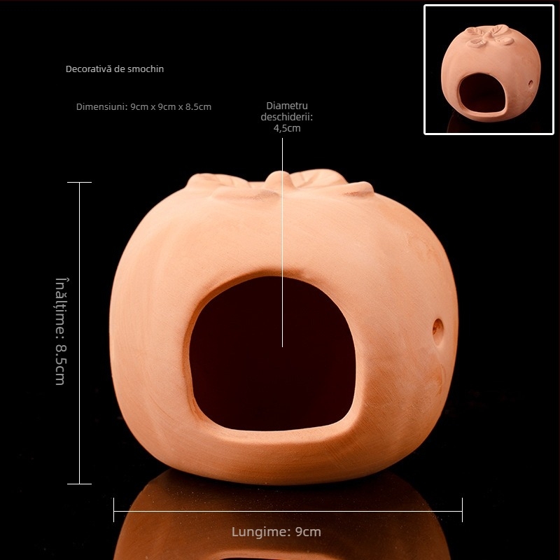 Vas ceramic pentru amenajare acvariu, casă de reproducere; material ceramic; categorie amenajare acvariu; funcție casă de reproducere; scop principal reproducerea peștilor