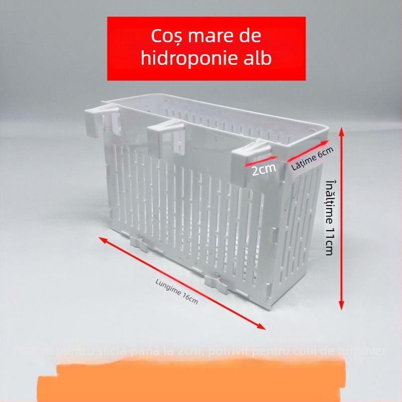 Cadru fix pentru plante hidroponice în acvariu, coș de plantare, căni pentru plante acvatice și accesorii de amenajare a peisajului acvaristic