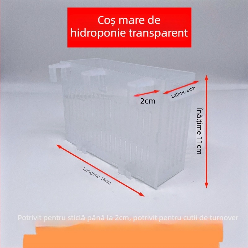 Cadru fix pentru plante hidroponice în acvariu, coș de plantare, căni pentru plante acvatice și accesorii de amenajare a peisajului acvaristic