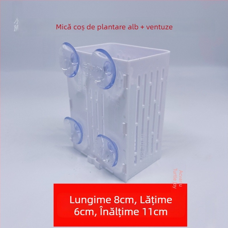 Cadru fix pentru plante hidroponice în acvariu, coș de plantare, căni pentru plante acvatice și accesorii de amenajare a peisajului acvaristic