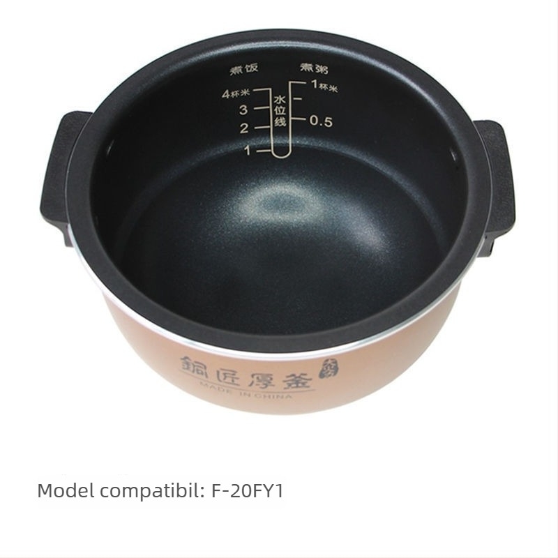 Caserolă Joyoung compatibilă – vas interior cu fund din compozit multistrat, capacitate 1 L, compatibil cu aragazul pe gaz, rezistență la temperaturi înalte, modelul 007