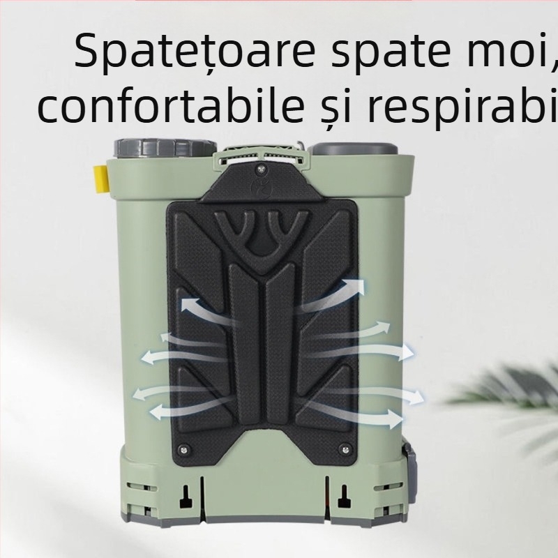 Pulverizator pe spate cu baterie litiu, presiune înaltă, pentru protecția plantelor