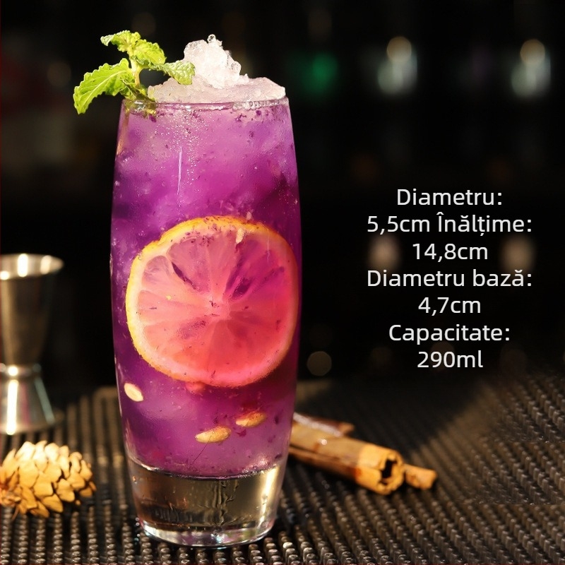 Pahar de cocktail Chu kewei, stil Nordic, din sticlă, imprimare logo