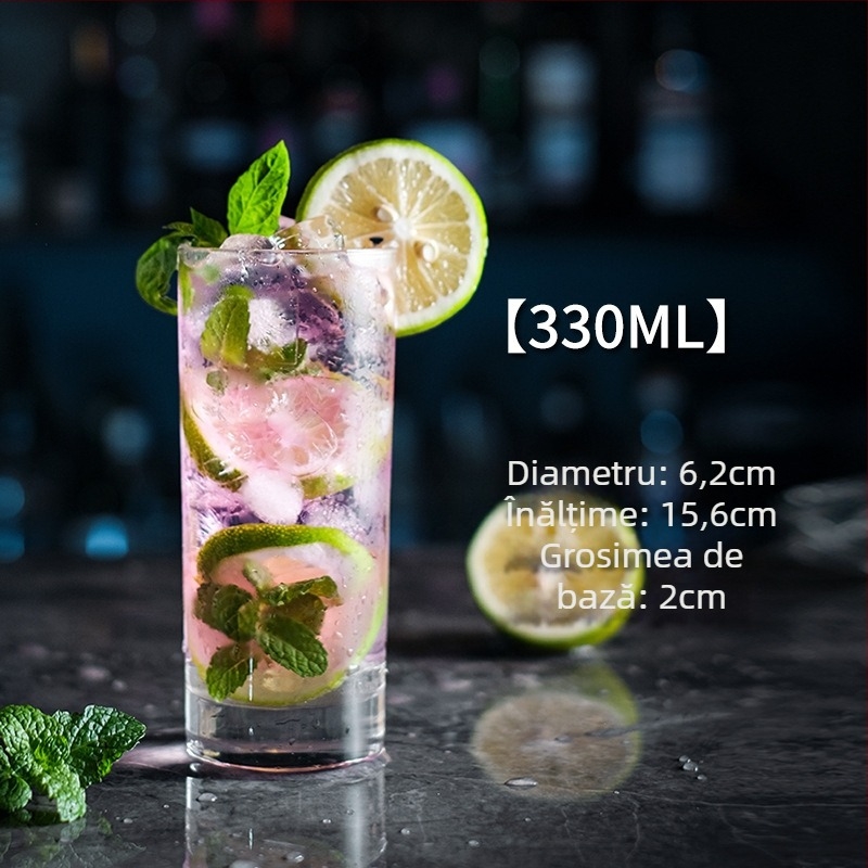 Pahar de cocktail Chu kewei, stil Nordic, din sticlă, imprimare logo