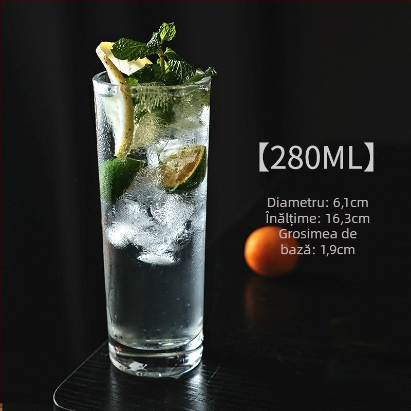 Pahar de cocktail Chu kewei, stil Nordic, din sticlă, imprimare logo