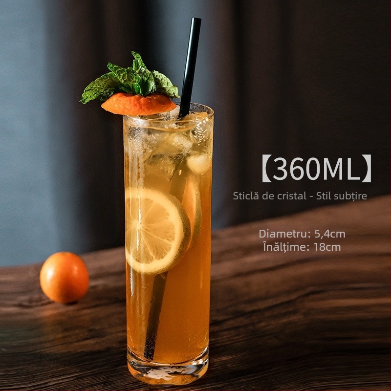 Pahar de cocktail Chu kewei, stil Nordic, din sticlă, imprimare logo