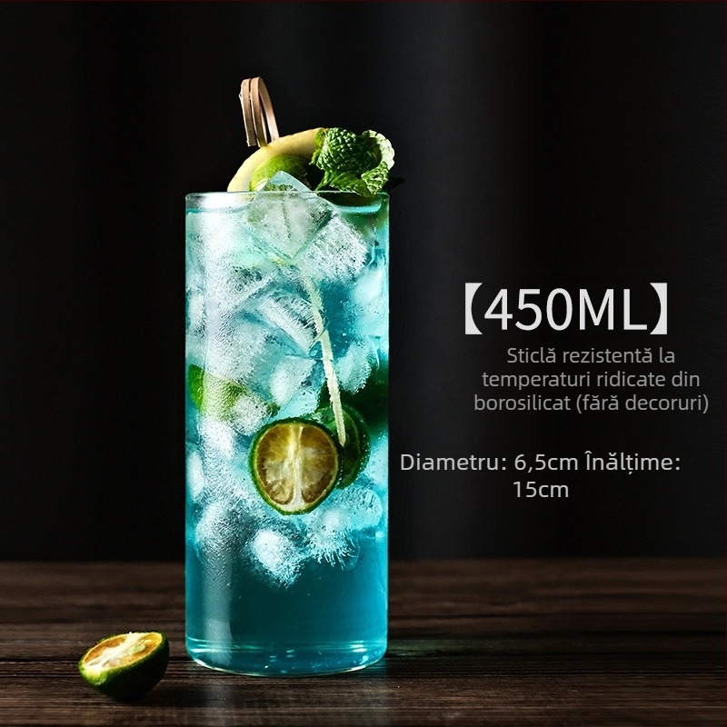 Pahar de cocktail Chu kewei, stil Nordic, din sticlă, imprimare logo