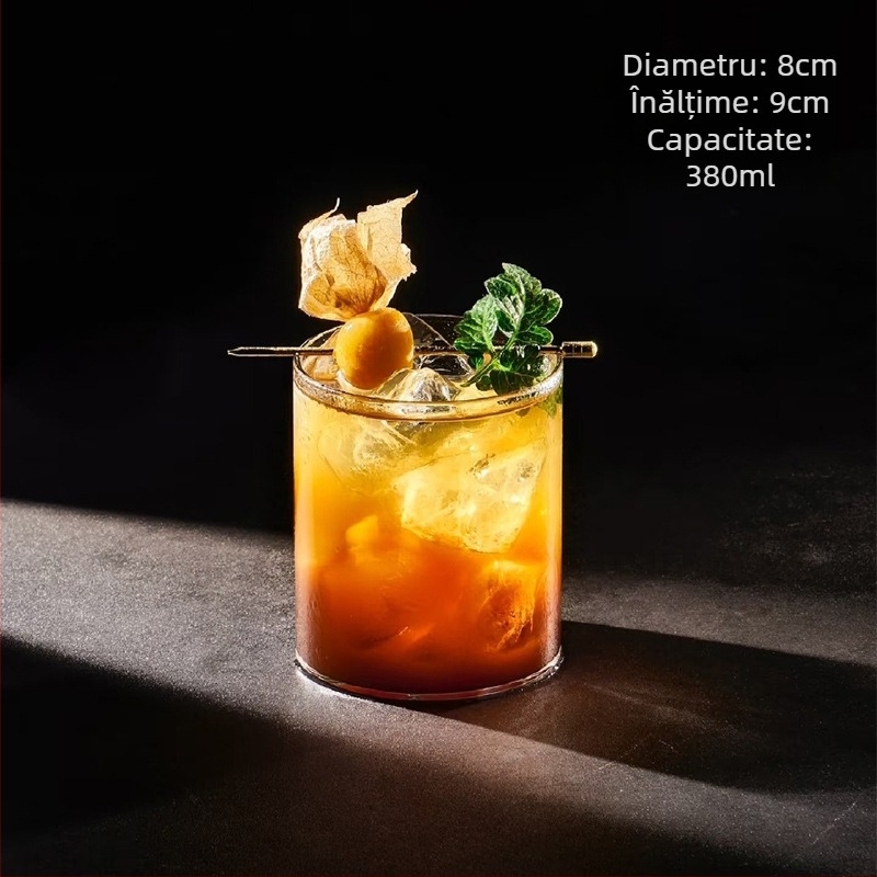 Pahar de cocktail Chu kewei, stil Nordic, din sticlă, imprimare logo