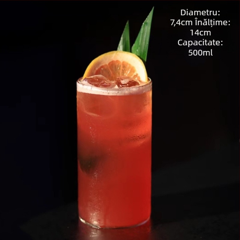 Pahar de cocktail Chu kewei, stil Nordic, din sticlă, imprimare logo