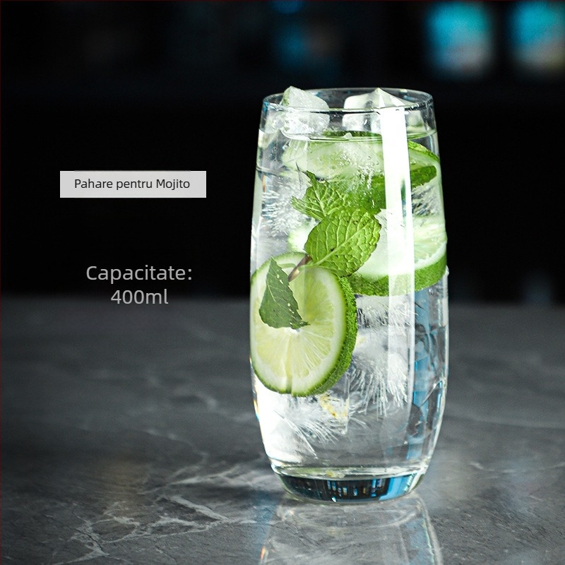 Pahar de cocktail Chu kewei, stil Nordic, din sticlă, imprimare logo